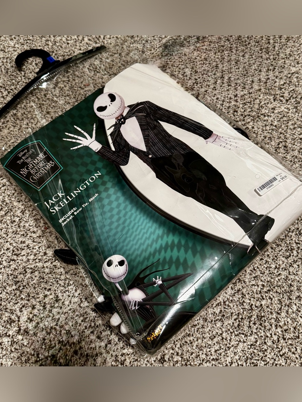 🎃 Jack Skellington Men's Halloween Costume - Black & White